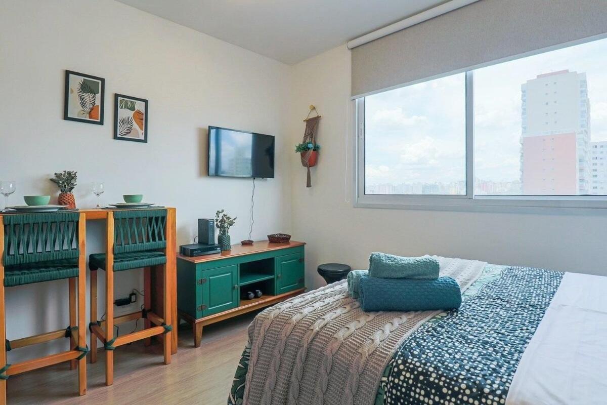 Aconchegante Studio No Bras Com Piscina/Metro Bras São Paulo Extérieur photo