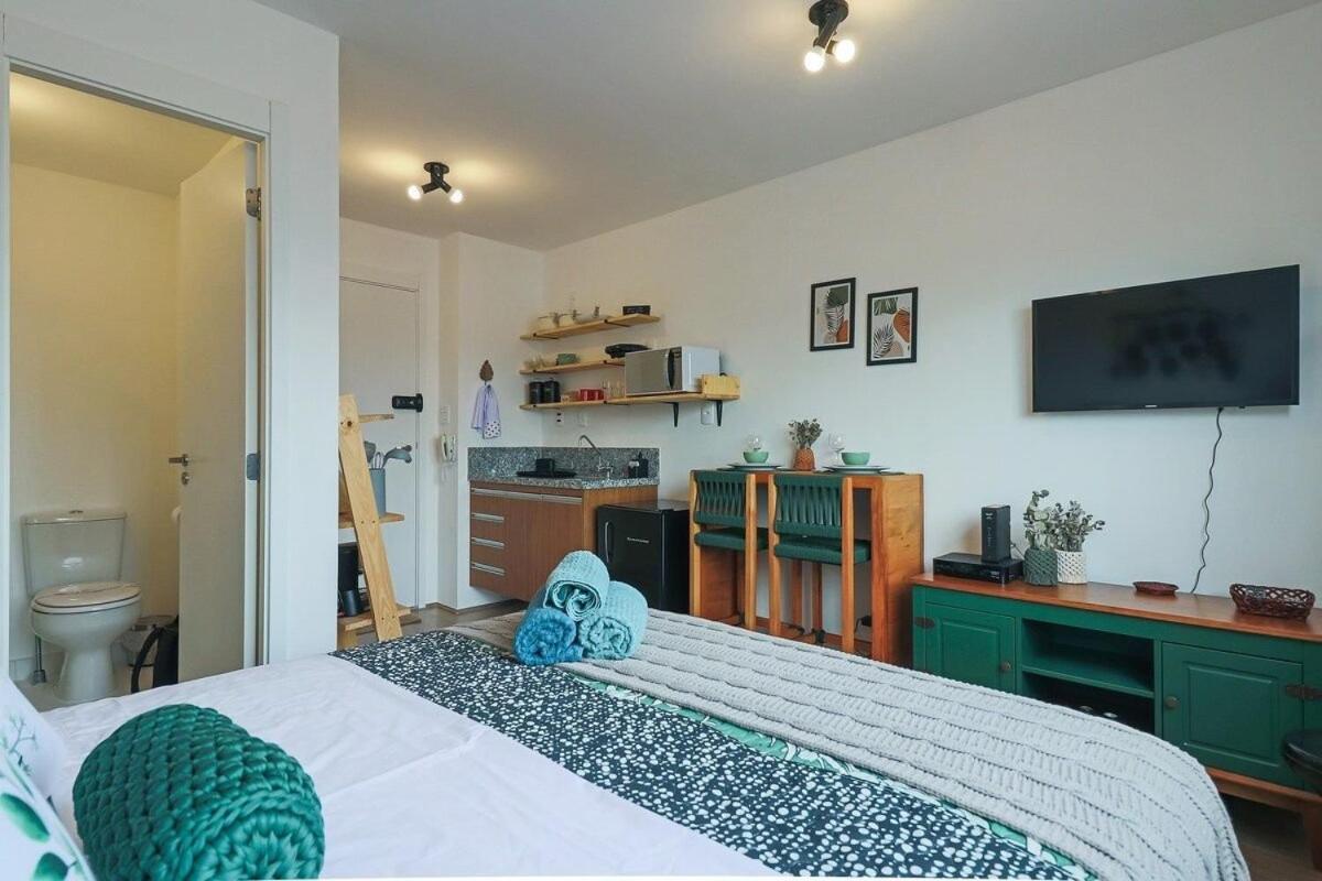 Aconchegante Studio No Bras Com Piscina/Metro Bras São Paulo Extérieur photo